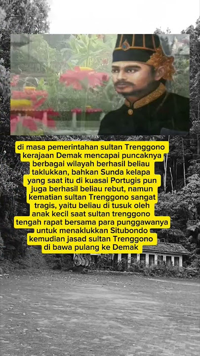 wafatnya sultan Trenggono raja Demak #jejakislam #sejarahindonesia #demakbintoro