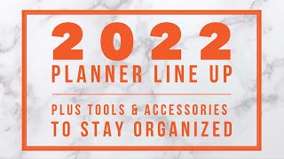 2022 Planner Line Up | Planner Stack | All The Planners & Things