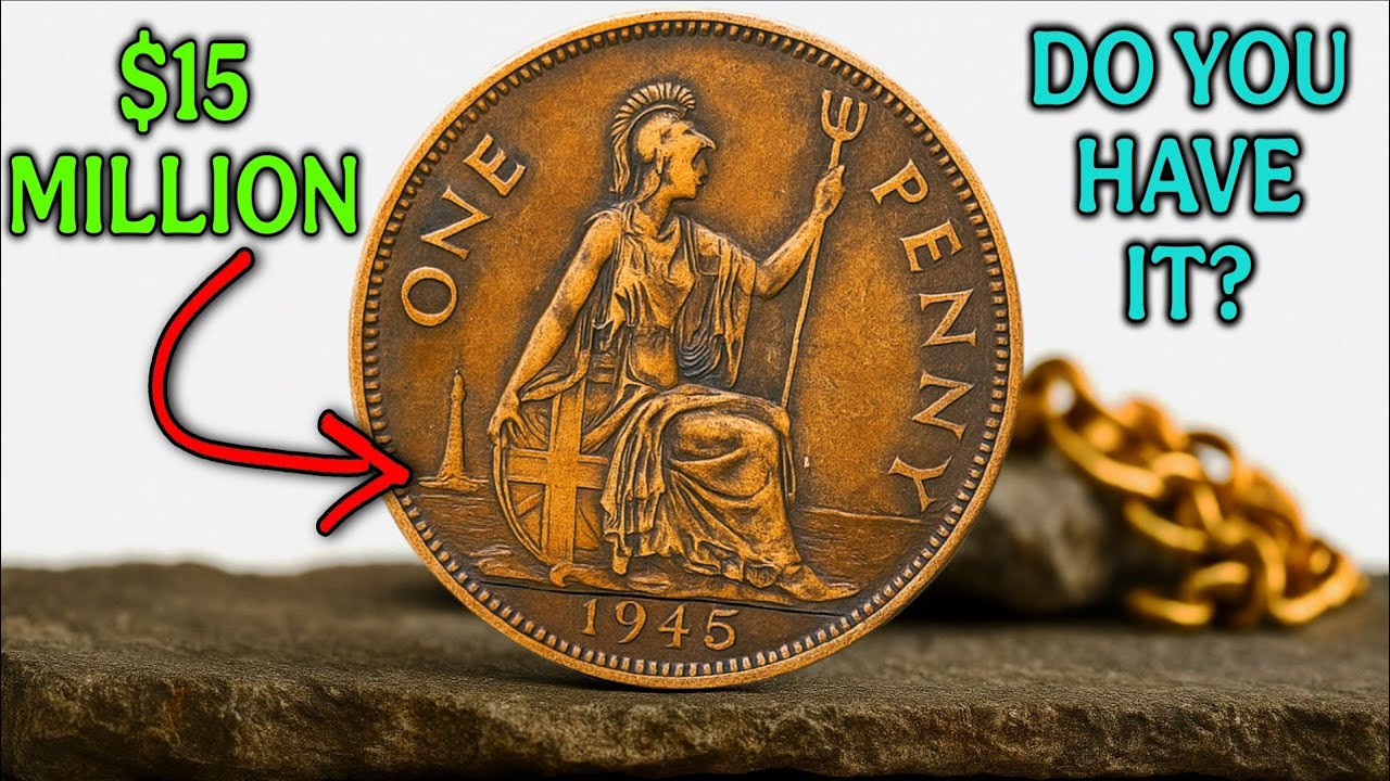 Пять самых редких однопенсовых монет Великобритании стоимостью в миллионы! Ценные старинные монет...