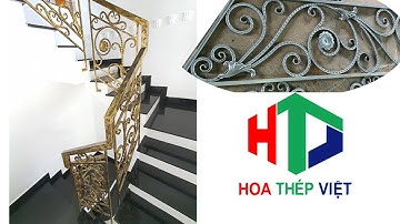 Thi công lan can cầu thang sắt mỹ thuật tại Bình Dương | SX & CC sắt uốn mỹ thuật toàn quốc