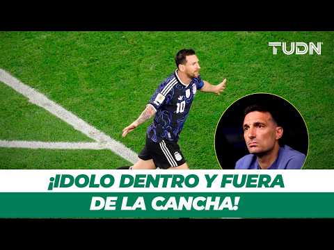 Scaloni revela petición de Messi para ayudar a sus compañeros | TUDN