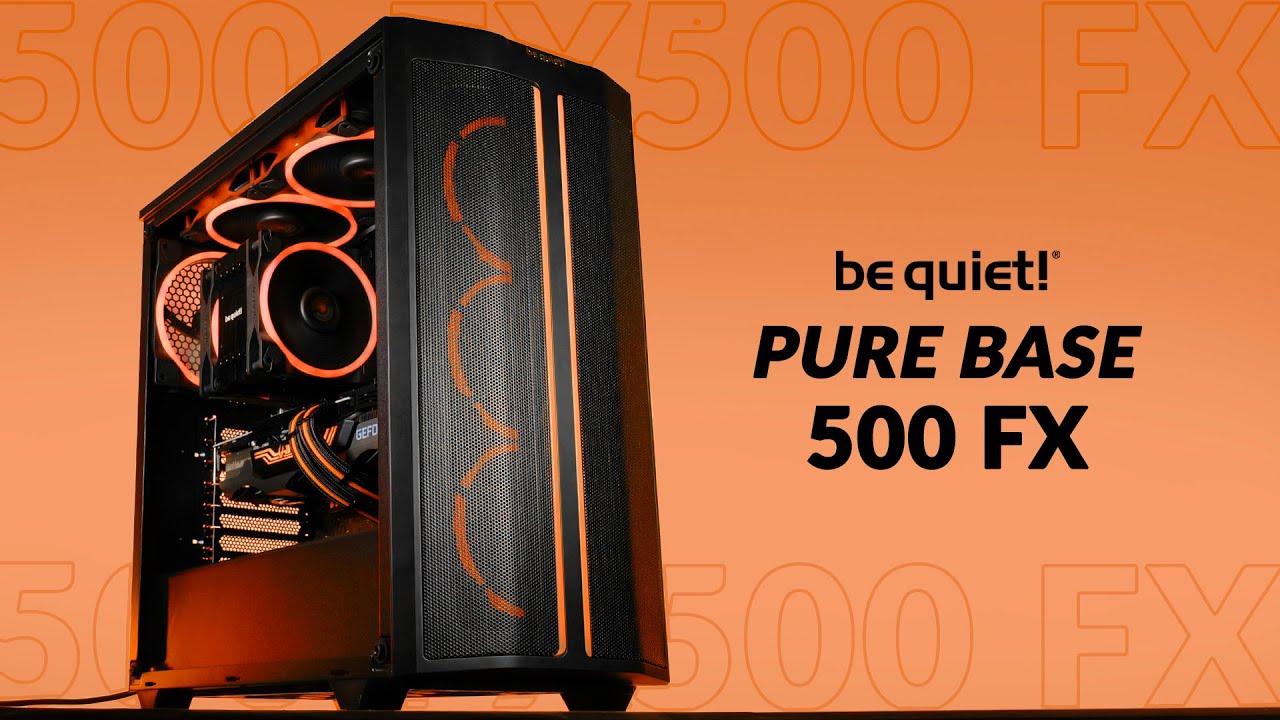 Test – Boitier be quiet! pure base 500 FX
