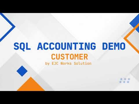EJC SQL #3   Customer Feature