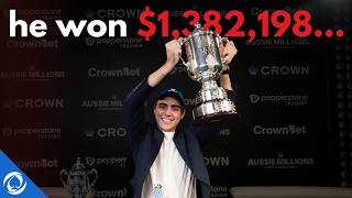 Malcolm Trayner WINS 2026 Aussie Millions Main Event!