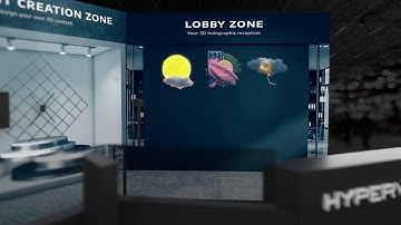HYPERVSN at CES 2020 | Lobby Zone