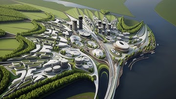 Zaha Hadid Architects reveals its "cyber-urban" metaverse city