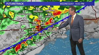 Houston forecast: Big changes coming on Wednesday