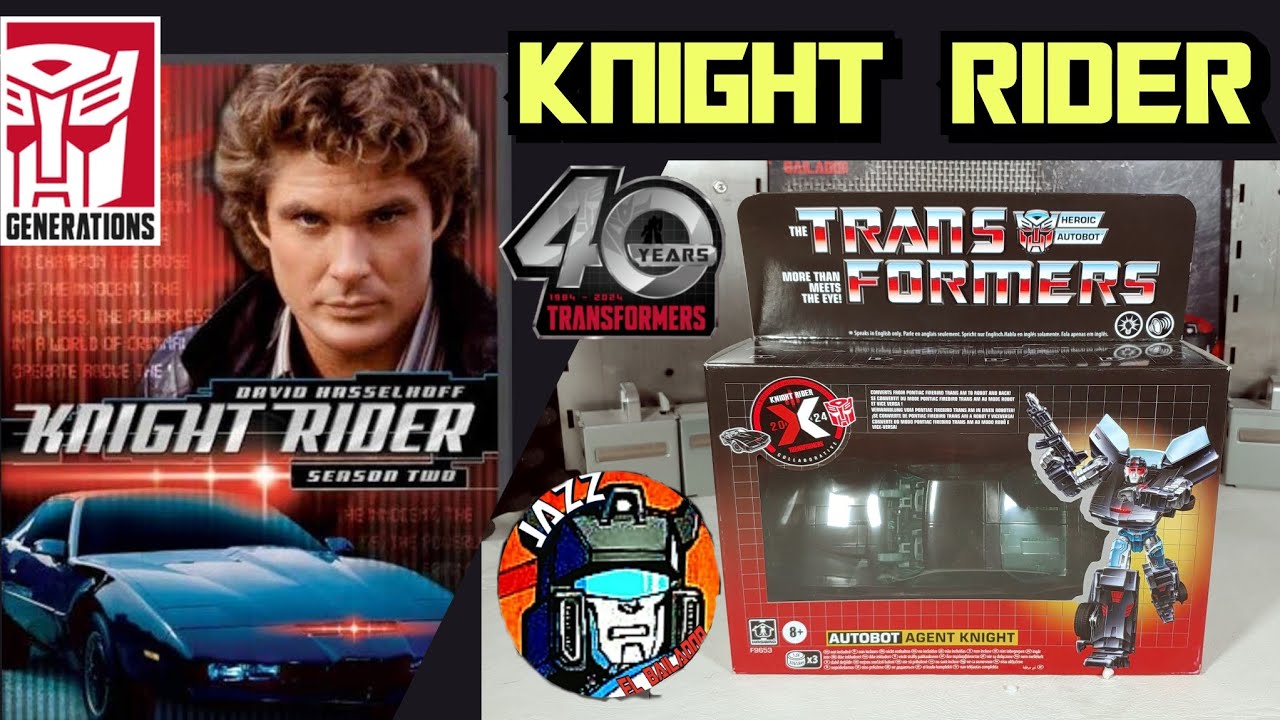 Transformers Crossover Agent KNIGHT RIDER K.I.T.T. Review en Español 40 ...