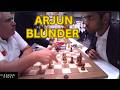 India No.1 Arjun Erigaisi SHOCKING Blunder vs FM 😱 | Drops a Piece in One Move!
