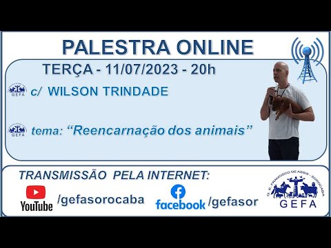 Assista: Palestra Online - c/ WILSON TRINDADE (11/07/2023)