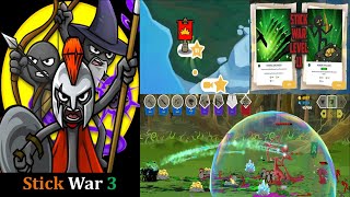 Stick War 3 Campaign Level 11 Woodland Tribes Gameplay Walkthrough (New Threat)