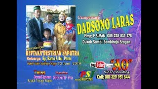 live Cs. DARSONO LARAS P. SIMAN // AO Video Shooting // TWINS Sound System // Radio KREATIF Fm