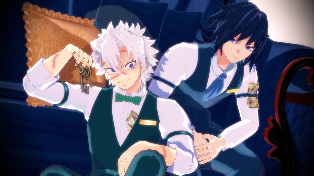 【#鬼滅のMMD】ブラッディ・グルービー【不死川実弥•冨岡義勇】