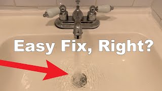 Watch Me Unclog This Sink, Mbe... by GardenFork 1,462 views 7 months ago 7 minutes, 18 seconds