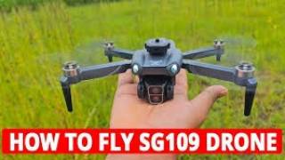 SG109 Drone Flying Test | How to Fly a Drone for Beginners | Full Flight Demo 4K