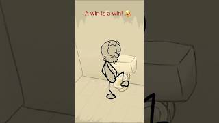 A win is a win 😂 (4k memes) #shorts