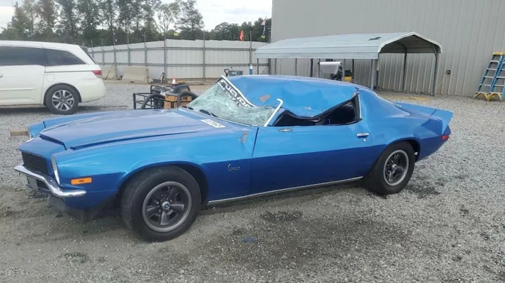 Z28 Camaros Up for Auction at Copart.