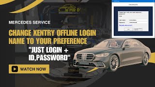 Change Xentry Offline Login Name To Your Preference Just Login + id, Password By StudyBenz