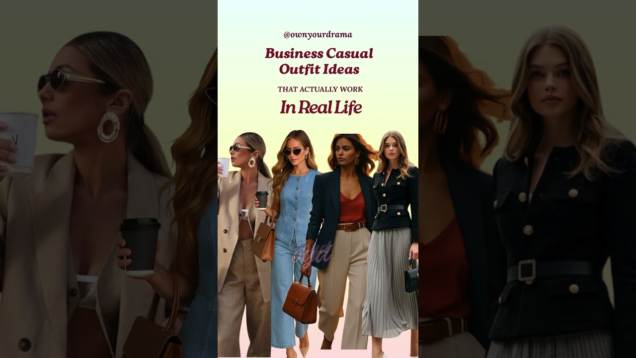 5 Business Casual Outfit ideas you must have 