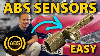 How to Replace a Faulty ABS Sensor in 5 Easy Steps | MK7 VW Golf & Many Others