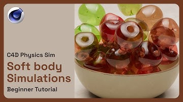C4D Tutorial | Soft-body Simulation for Beginner