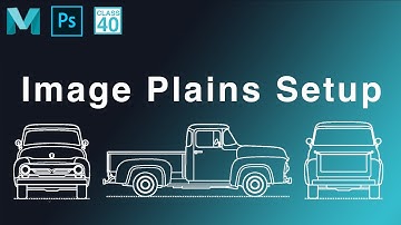 CLASS 40: Setting Up Image Plains In Maya - Urdu/Hindi