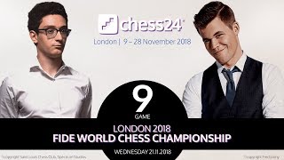 Carlsen-Caruana Game 9 - 2018 FIDE World Chess Championship screenshot 4