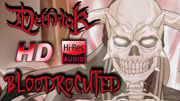 Dethklok - Bloodrocuted - HD - Official Video + Including Skit - AI Upscale - Metalocalypse