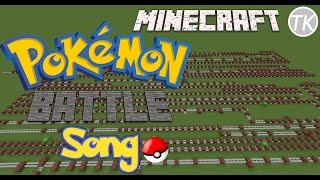 The Pokemon Battle Song! Minecraft (Note Blocks)