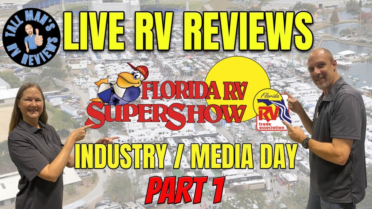 RV Reviews LIVE Florida RV SuperShow YouTube