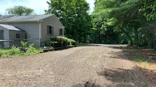 asphalt millings driveway restoration in lakeville, ma