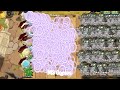 PvZ 2 Challenge - 300 Plants level 1 Vs 200 Newspaper Zombies - Who will win?