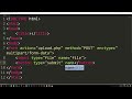 51: Upload Files and Images to Website in PHP | PHP Tutorial | Learn PHP Programming | Image Upload Mp3 Song