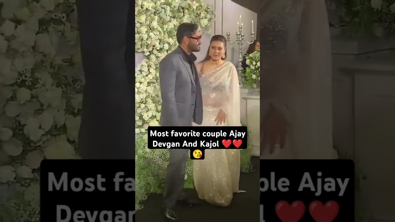 Famous Ajay Devgan And Kajol Favorite Couple ❤️❤️ 
