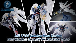 MG 1/100 Gundam Base Limited Wing Gundam Zero EW Ver.Ka [Clear