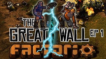 A Westside Story | FACTORIO: THE GREAT WALL with @JDPlays & Poober - Episode 1