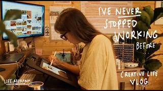 I’ve Never Really Stopped Working as a Freelance illustrator… Until Now | Life Redrawn Vlog