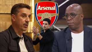 Ian Wright & Gary Neville CLASH Over Arteta’s Team Selection! Eze & Martinelli Debate