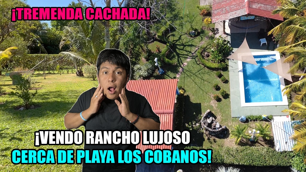 Vendo CASA CON TERRENO en Complejo Residencial Privado a 3 minutos de playa los cobanos en Sonsonate