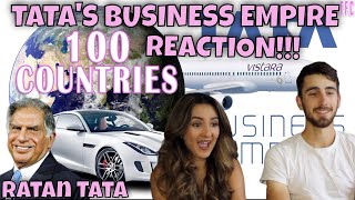 TATA'S BUSINESS EMPIRE (100 COUNTRIES) Ratan Tata | How Big is Tata? REACTION !
