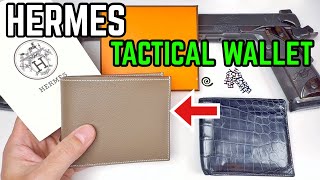 Hermès Tactical Wallet: The PERFECT Luxury EDC 【Review146】