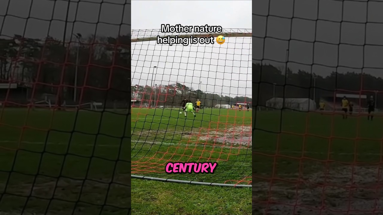 Soccer Players SHOCKED by Puddle's Amazing Reflexes!