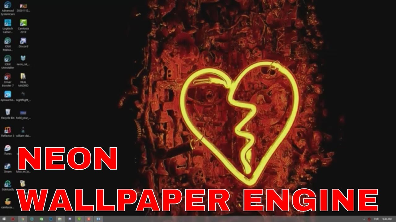 Free 20 NEON live wallpapers for Wallpaper engine with direct download