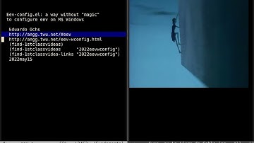 eev-wconfig - PART 1 - INCOMPLETE