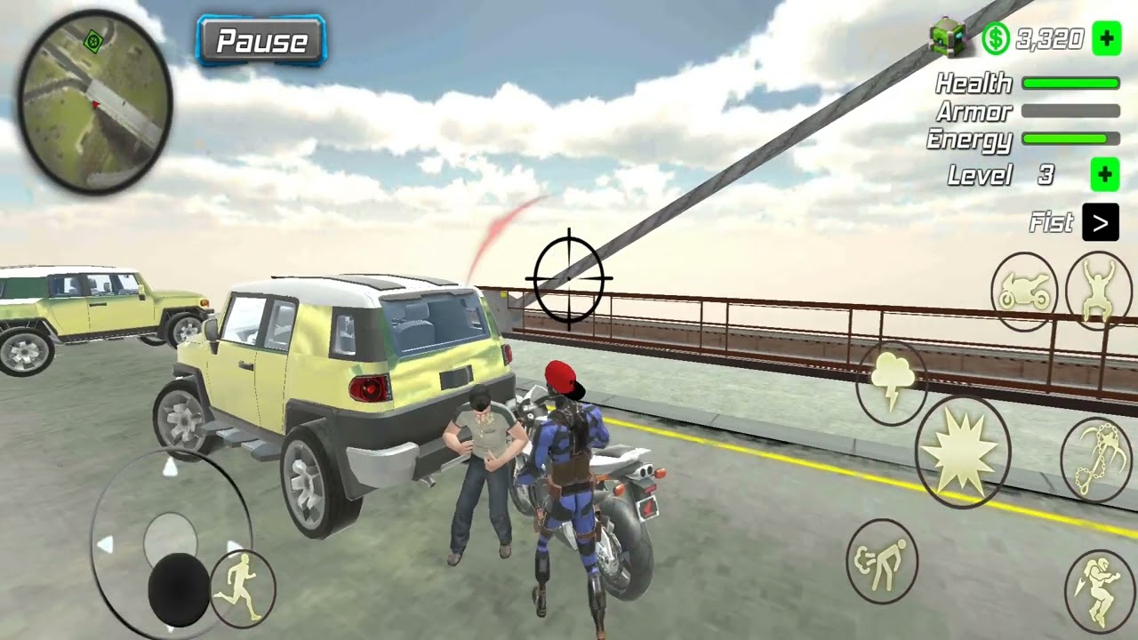 Green Rope Hero: Vegas City #28 Town Ride