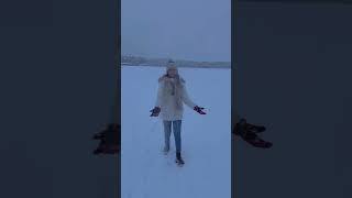 missing winter only when it's spring #frozenlake #winter #snow #finland #lake