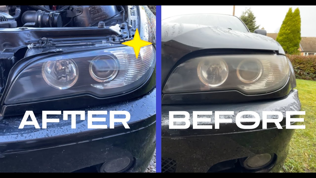 STOP YOUR HEADLIGHT FROM YELLOWING (E46) YouTube