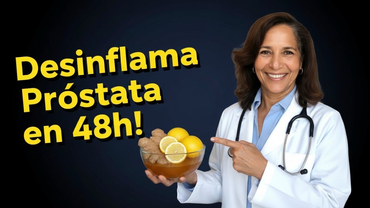 Cómo DESINFLAMAR LA PRÓSTATA en 48 horas usando solo lo que tienes en tu cocina