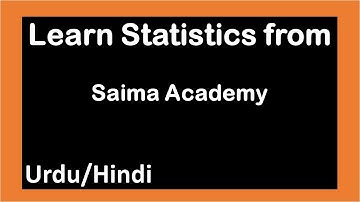 Statistics Pair Data and Scatter Plots in Urdu Hindi Saima Academy