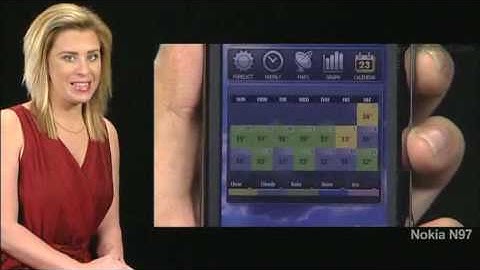 Nokia N97 - AccuWeather Feature